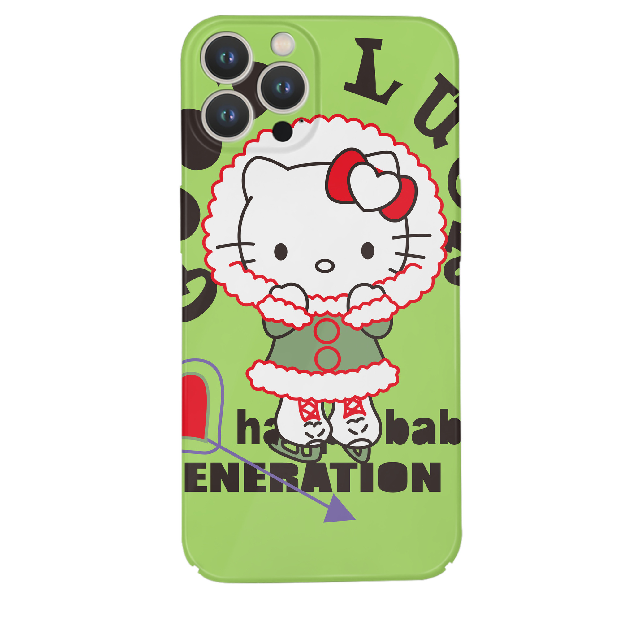（画像用） Hello Kitty ハローキティ 【iPhone 14シリーズ対応】ハードケース